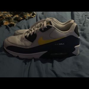 NIKE BLUE, YELLOW, WHITE AIR MAX!!